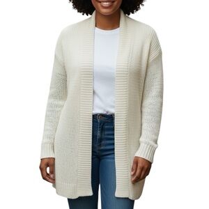 Belldini Ivory Cardigan Sweater (Y6)